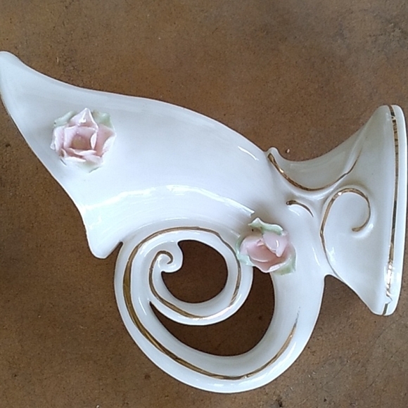 Vtg. Nippon Japan vase flowers 💐 - Picture 1 of 8
